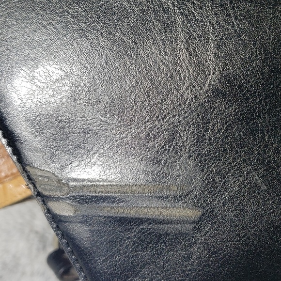 Vintage MC Marc Chantal Tooled Embossed Leather Multi Color Square Shoulder Bag - Picture 17 of 17